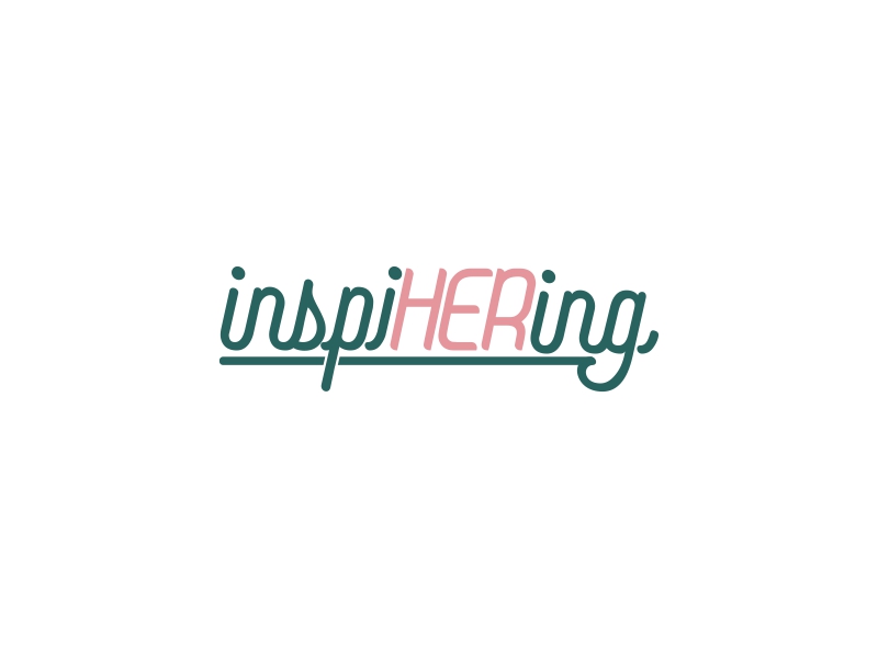 inspiHERing logo design by brandshark