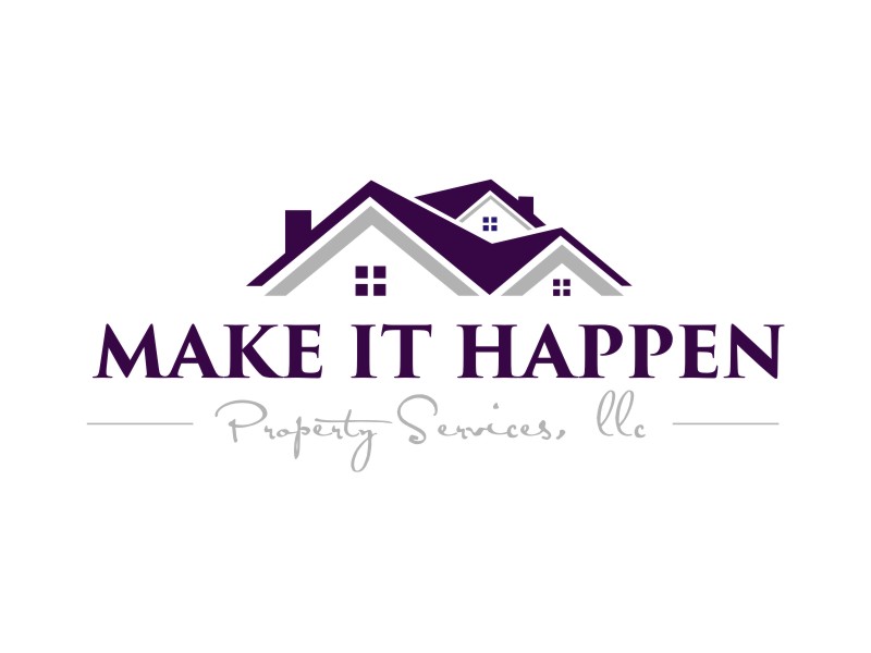 Make it Happen Property Services, LLC logo design by cintya