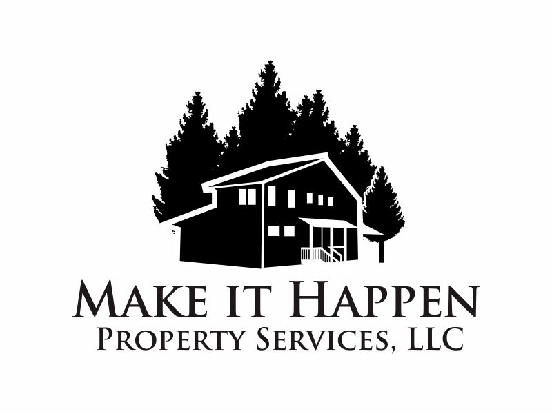 Make it Happen Property Services, LLC logo design by Greenlight