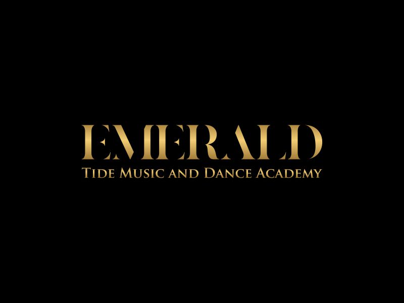 Emerald Tide Music and Dance Academy logo design by sodimejo