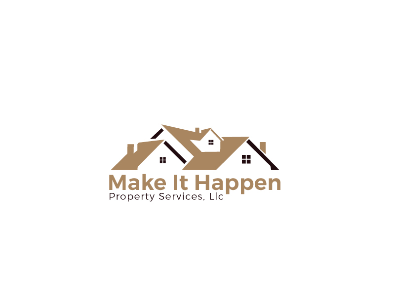 Make it Happen Property Services, LLC logo design by gilkkj