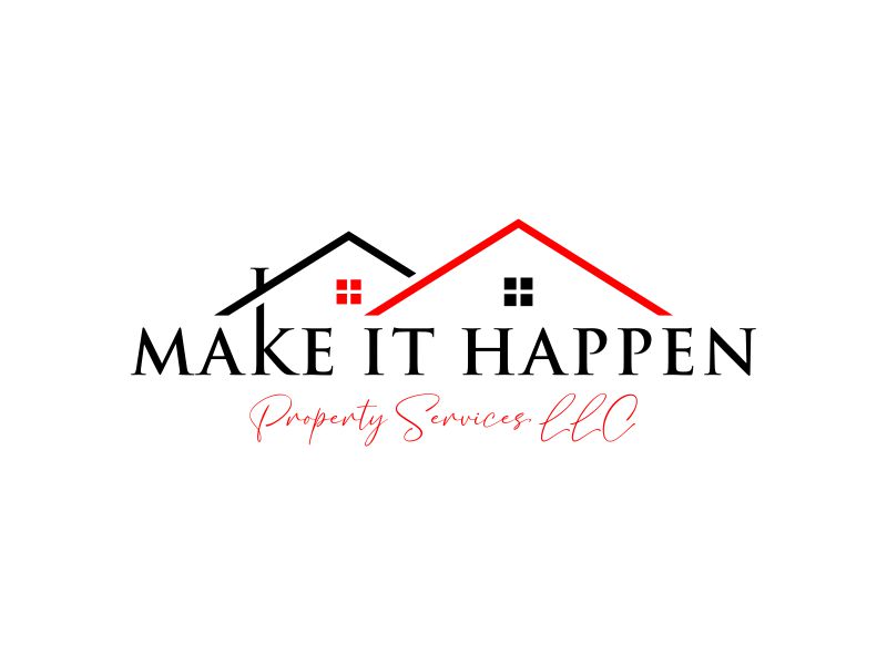 Make it Happen Property Services, LLC logo design by Zevyy