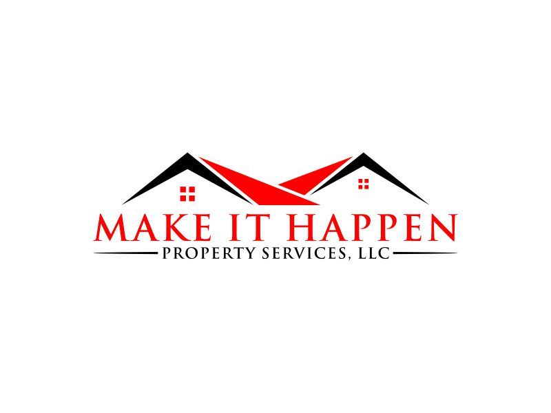 Make it Happen Property Services, LLC logo design by Zevyy