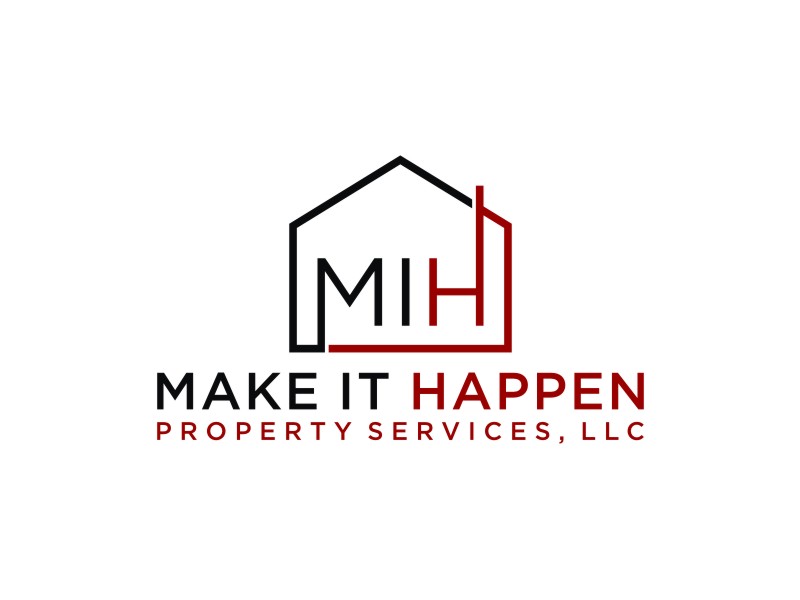 Make it Happen Property Services, LLC logo design by Artomoro