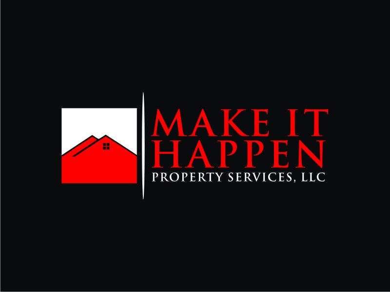 Make it Happen Property Services, LLC logo design by Diancox