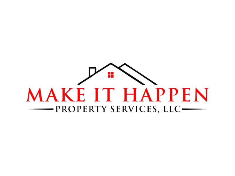 Make it Happen Property Services, LLC logo design by Diancox