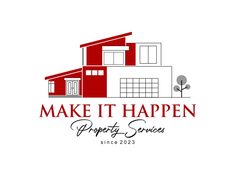 Make it Happen Property Services, LLC logo design by cintoko