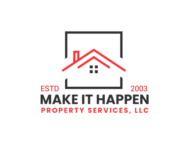 Make it Happen Property Services, LLC logo design by Charii