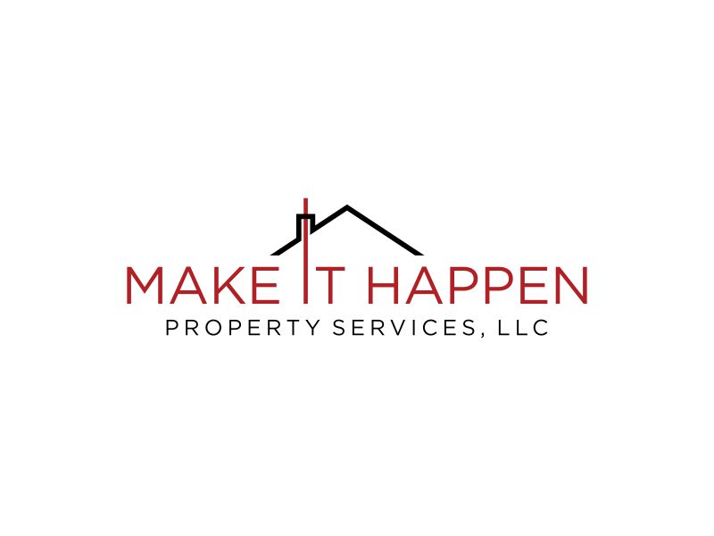 Make it Happen Property Services, LLC logo design by Walv