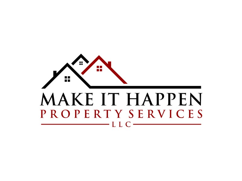 Make it Happen Property Services, LLC logo design by Artomoro