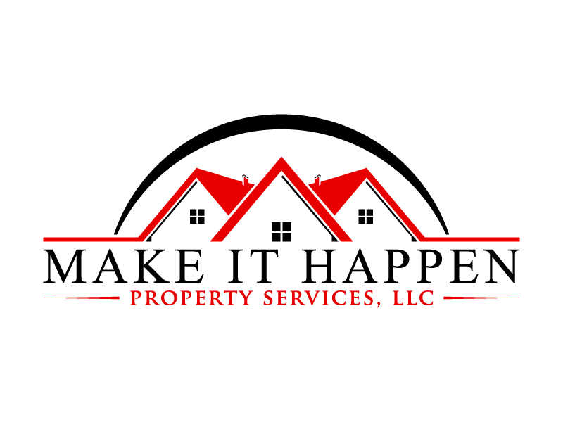 Make it Happen Property Services, LLC logo design by udinjamal