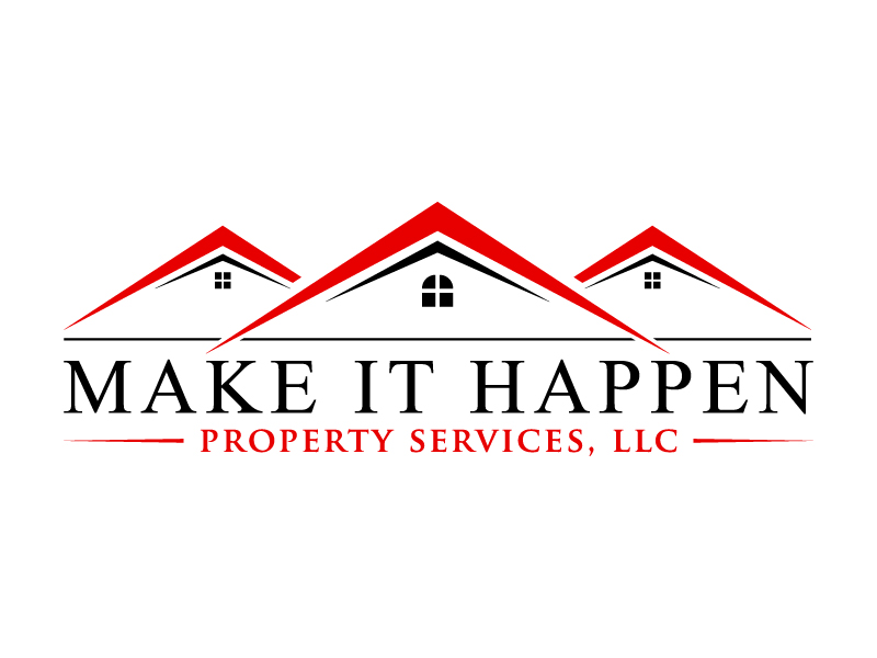 Make it Happen Property Services, LLC logo design by udinjamal