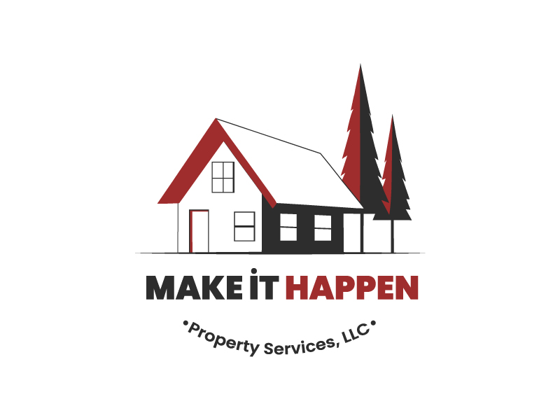 Make it Happen Property Services, LLC logo design by Kadir Koç