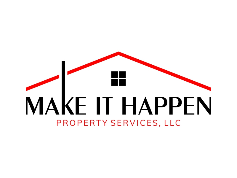 Make it Happen Property Services, LLC logo design by ekitessar