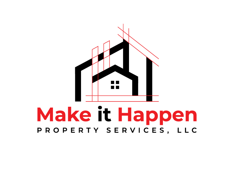 Make it Happen Property Services, LLC logo design by arifrijalbiasa