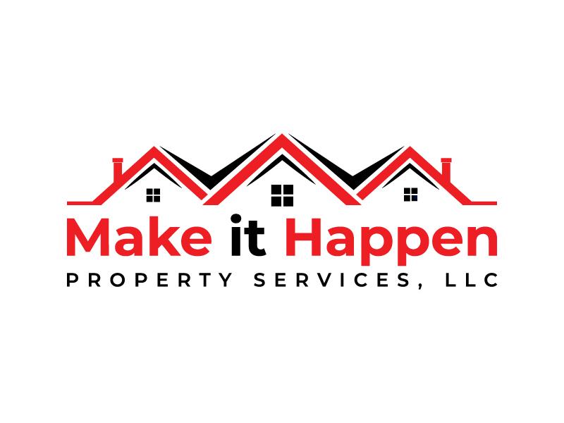 Make it Happen Property Services, LLC logo design by arifrijalbiasa
