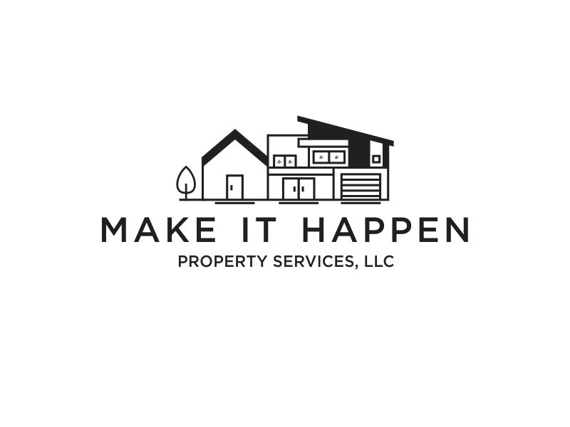 Make it Happen Property Services, LLC logo design by InitialD