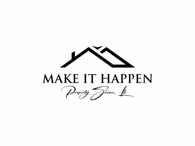 Make it Happen Property Services, LLC logo design by Diponegoro_
