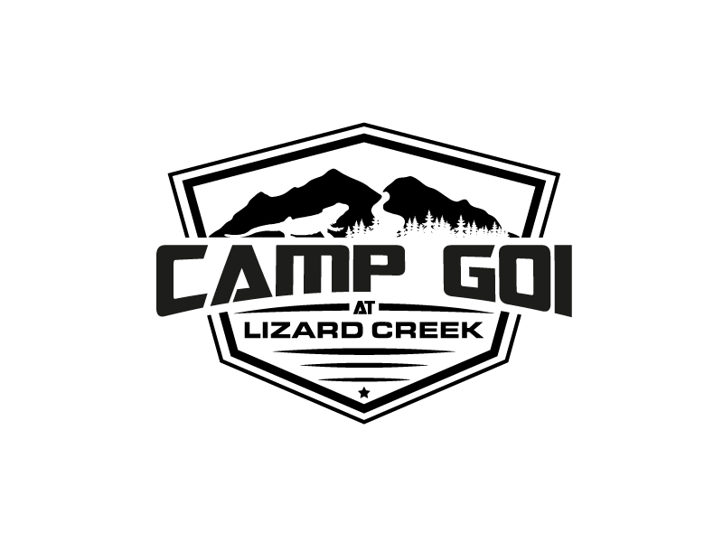 Camp GOI at Lizard Creek logo design by my!dea