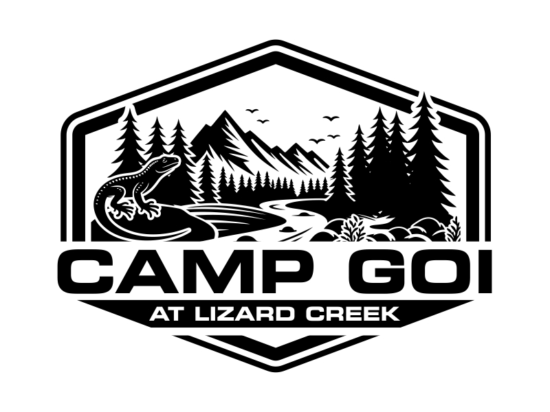 Camp GOI at Lizard Creek logo design by cintoko