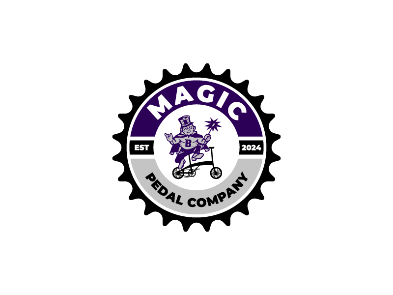 Magic Pedal Company logo design by yoppunx