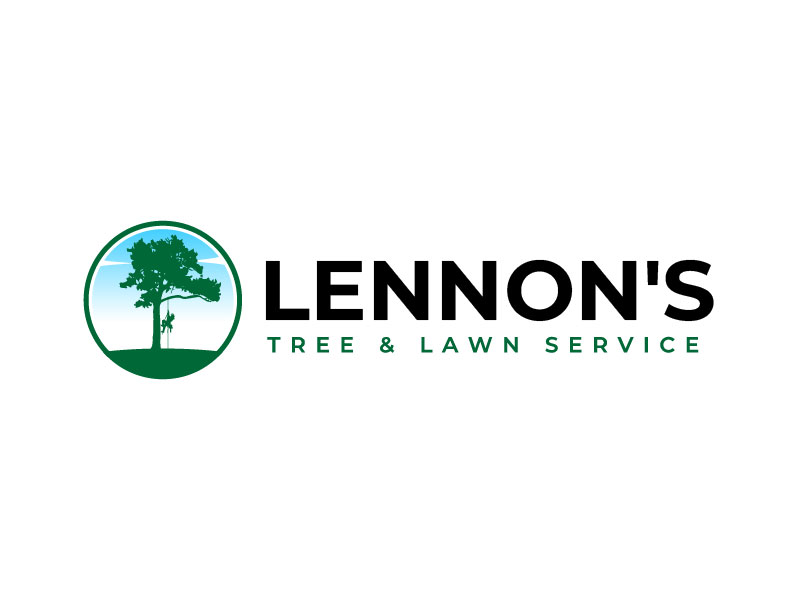 Lennon's Tree & Lawn Service logo design by M Fariid