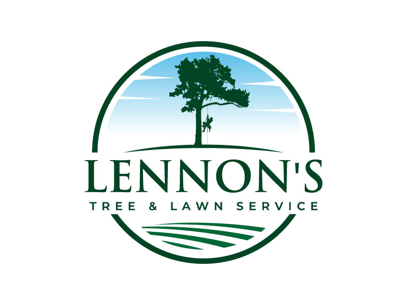 Lennon's Tree & Lawn Service logo design by M Fariid