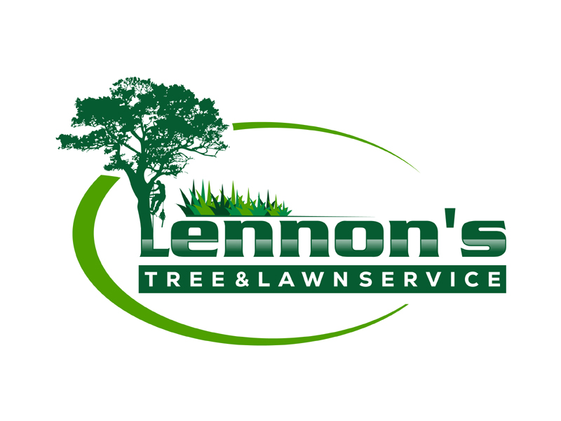 Lennon's Tree & Lawn Service logo design by Mary