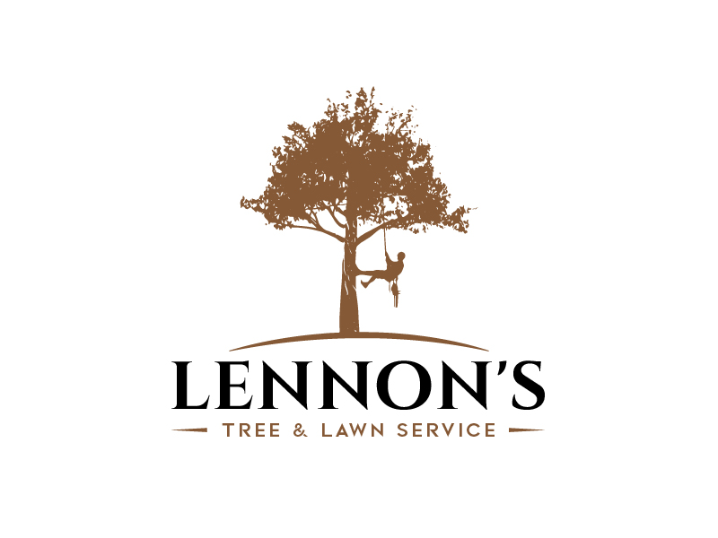 Lennon's Tree & Lawn Service logo design by berkah271