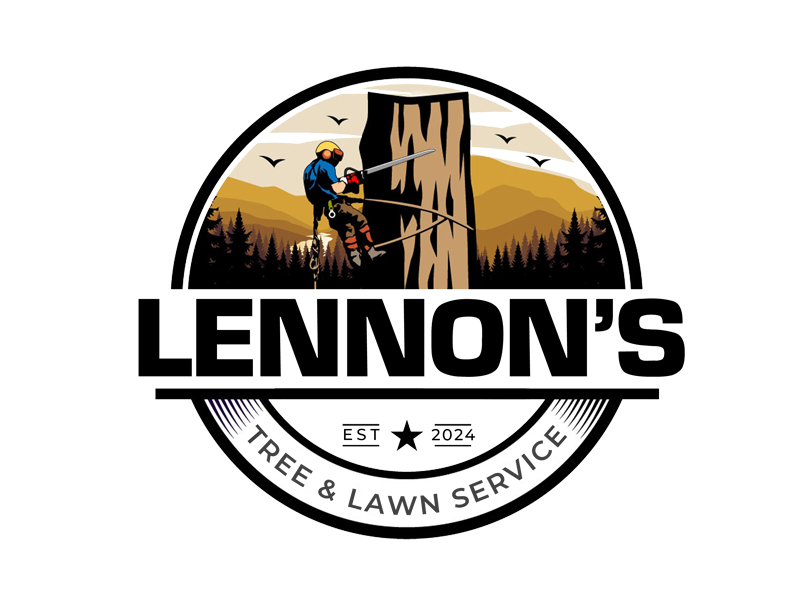 Lennon's Tree & Lawn Service logo design by senja03