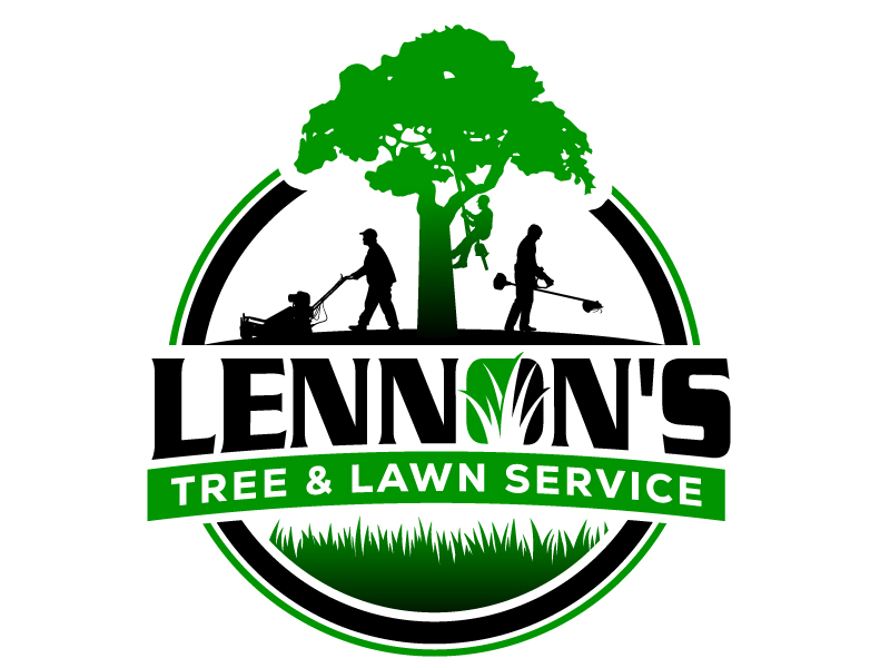 Lennon's Tree & Lawn Service logo design by jaize