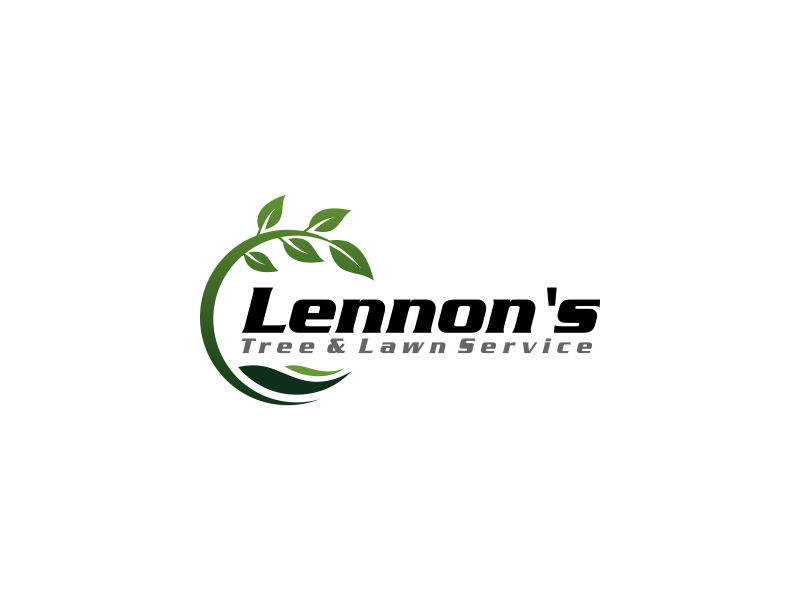 Lennon's Tree & Lawn Service logo design by scolessi