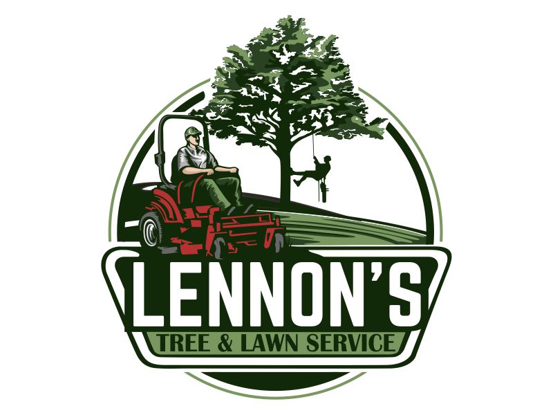 Lennon's Tree & Lawn Service logo design by veron