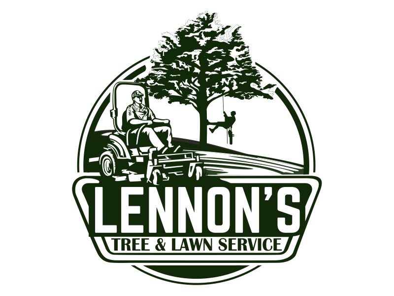 Lennon's Tree & Lawn Service logo design by veron
