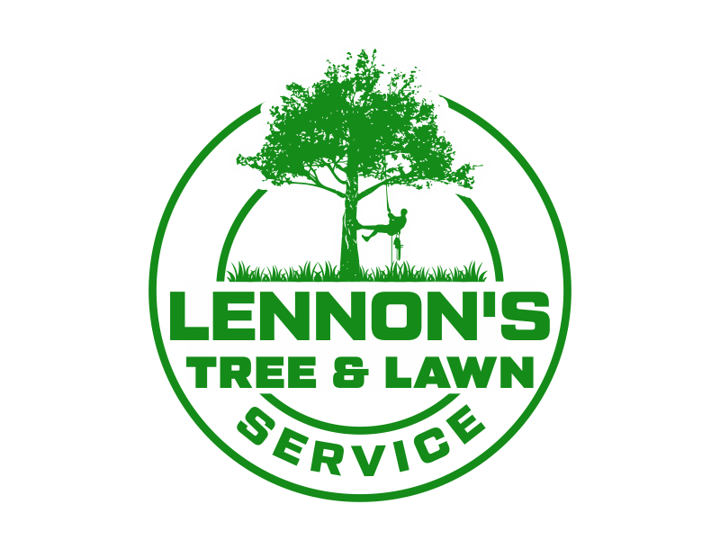 Lennon's Tree & Lawn Service logo design by cikiyunn