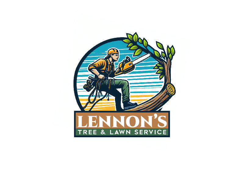 Lennon's Tree & Lawn Service logo design by berkah271