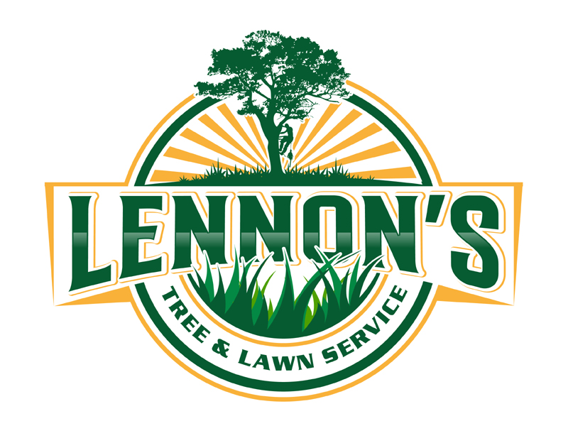 Lennon's Tree & Lawn Service logo design by Mary
