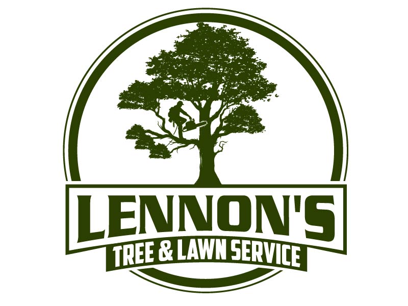 Lennon's Tree & Lawn Service logo design by axel182