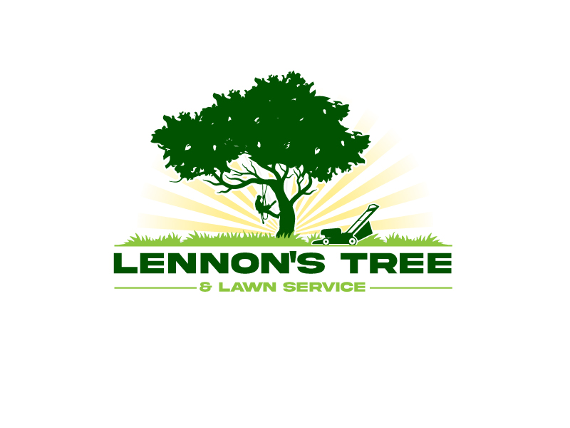 Lennon's Tree & Lawn Service logo design by subho88