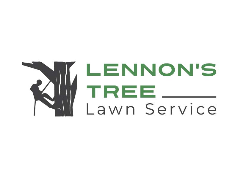 Lennon's Tree & Lawn Service logo design by hnistanto