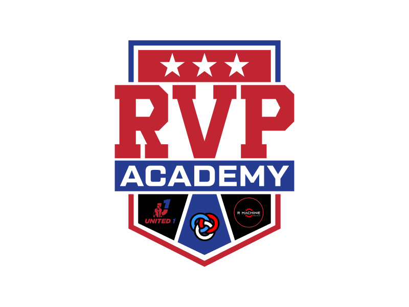 RVP Academy logo design by paulwaterfall