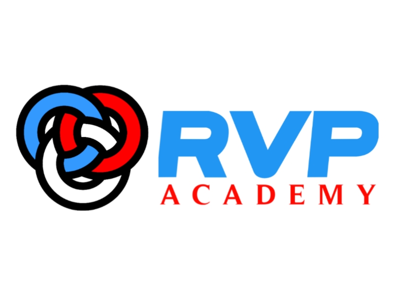 RVP Academy logo design by Charii