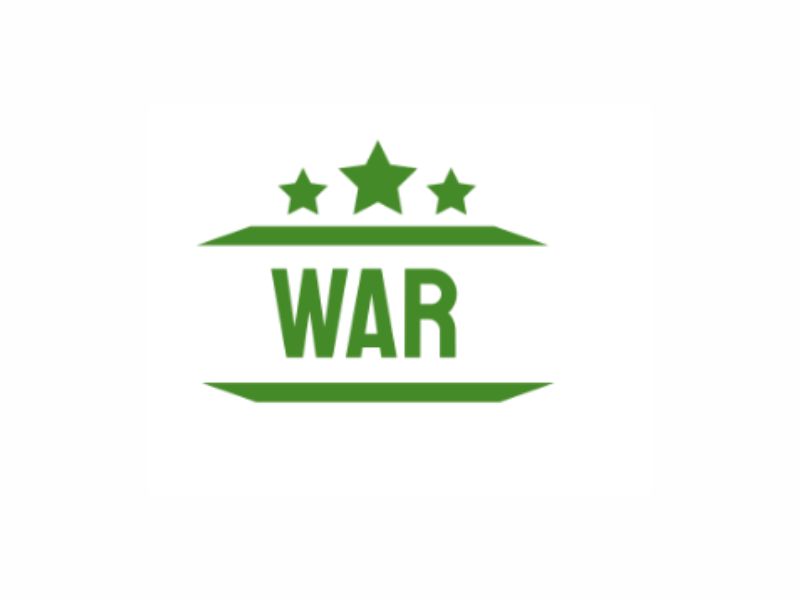 WAR logo design by Greenlight