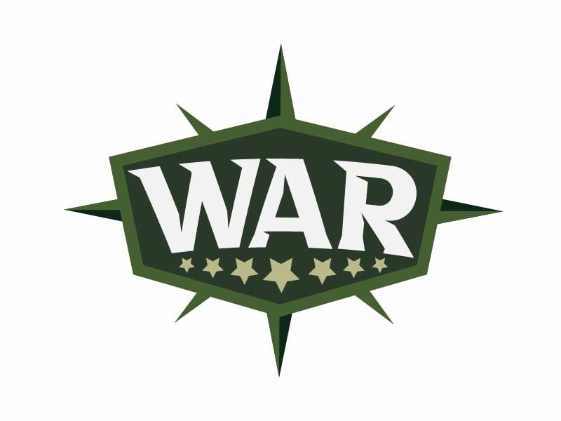 WAR logo design by Andre
