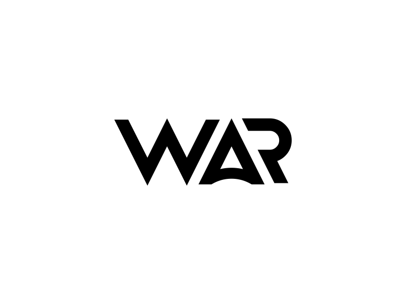 WAR logo design by Asani Chie