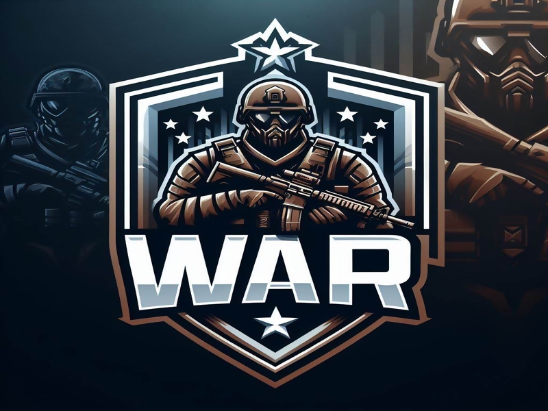 WAR logo design by Ssam