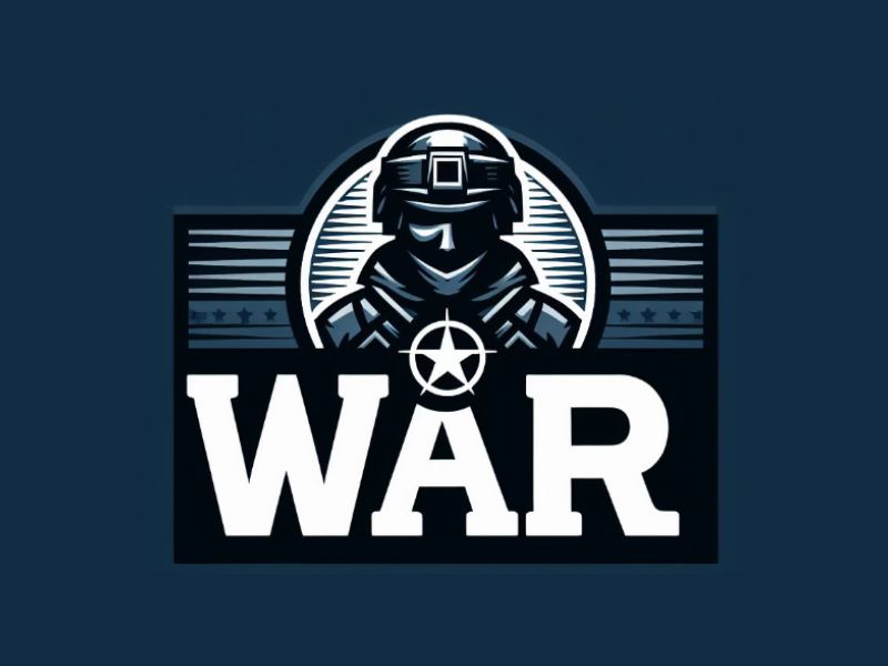 WAR logo design by kanal