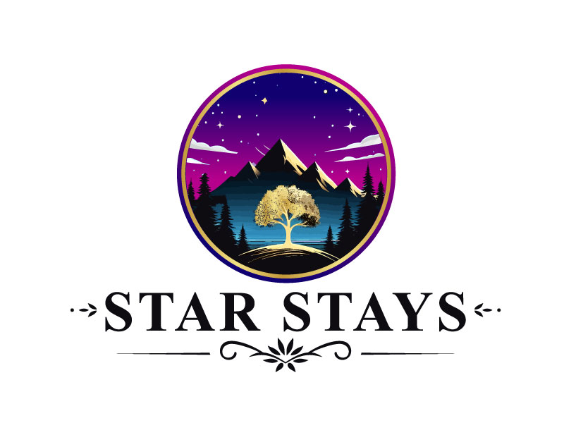 Star Stays logo design by bezalel