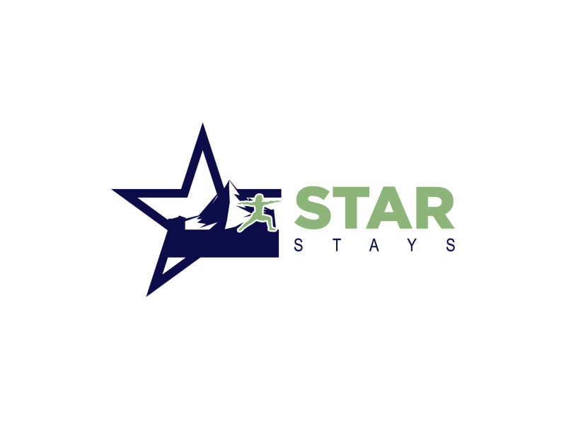 Star Stays logo design by Biswanath