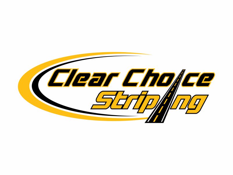 Clear Choice Striping logo design by agus